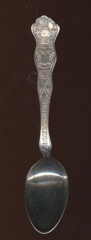 1915 Panama - Pacific Intl.  Expo Souvenir Spoon,  Not Sterling