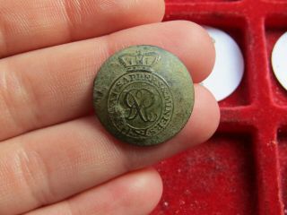 Early Georgian Military Button