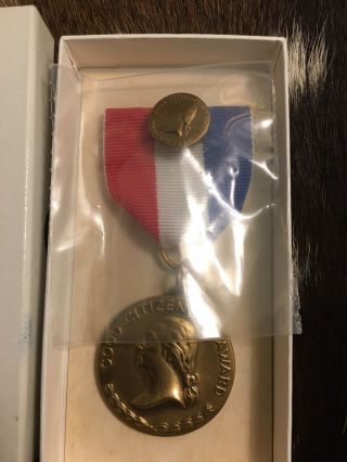 Dar Daughters Of The American Revolution Good Citizenship Medal And Pin