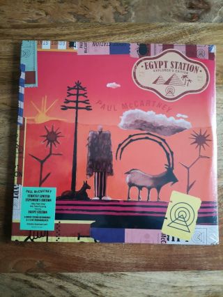 Paul Mccartney Egypt Station - Limited Explorers Edition 3 Lp (2019) New/sealed