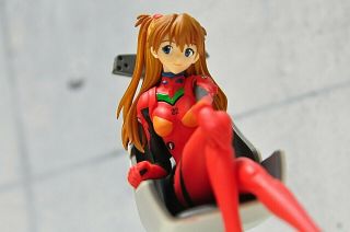 Soryu Asuka Langley Figure Neon Genesis Evangelion Girl With Chair Anime F/s