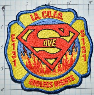 California Los Angeles County Fire Dept Engine 131 Patch