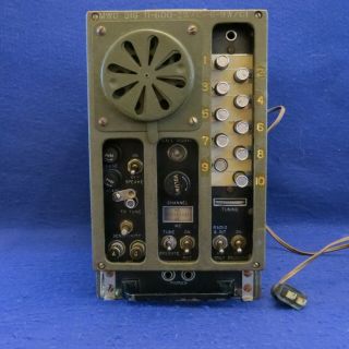 Vintage Military Army Signal Corps Radio Receiver Bc - 603 Plz Read