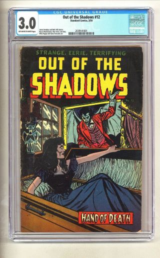 Out Of The Shadows 12 (cgc 3.  0) Ow/w Pages; Toth/peppe And Katz Art (c 25904)