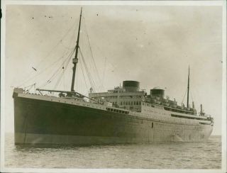 Photograph Of Britannic Ship
