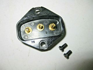 Singer Sewing Machine 301a Parts Terminal Block Plug 3 Pin Prong 2
