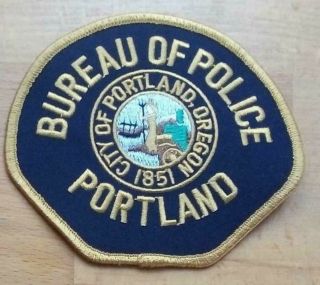 Patch Bureau Of Police Portland Oregon