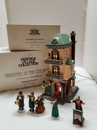 Dept 56 - Christmas In The City Little Italy Ristorante & Chamber Orchestra