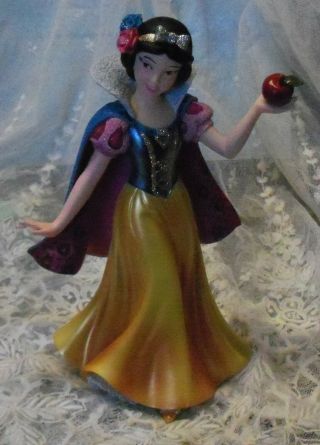 Disney Enesco Couture De Force Snow White Statue Figurine