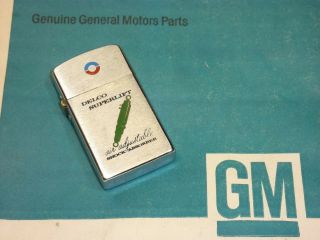 Vintage Gm Delco Superlift Air Shock Absorber Cigarette Lighter 1960 