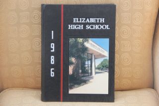 Elizabeth Jersey High School Yearbook Class Of 1986