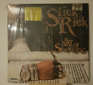 Slick Rick - The Art Of Storytelling Lp 2xvinyl 1998 Us Import.  First Pressing.