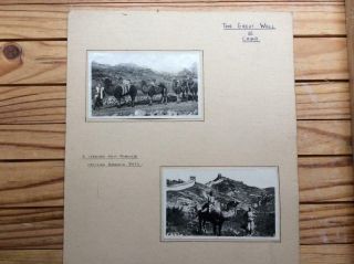 1930s Great Wall Of China Nankow - Caravan Crossing 2 Photographs Images - China