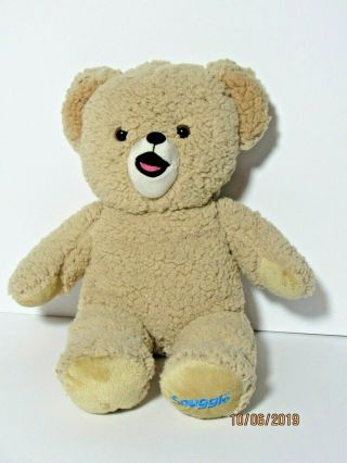 England Toy Snuggle Teddy Bear Plush Fabric Softener 16 " Stuffed Mascot