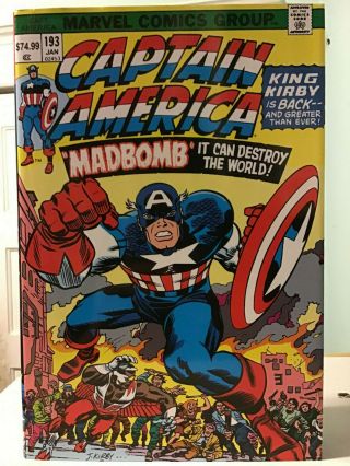 Captain America Omnibus Jack Kirby Marvel Hc