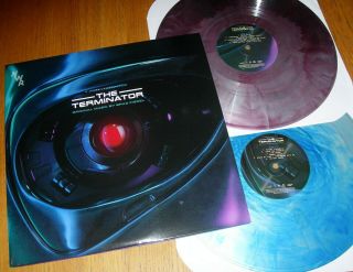 Brad Fiedel - The Terminator Motion Picture Soundtrack Coloured Vinyl Double Lp