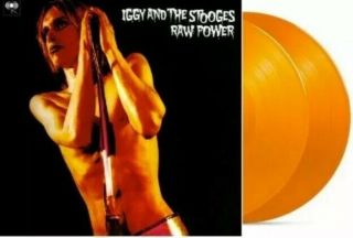 The Stooges Raw Power Ltd Orange Coloured 2x Vinyl Lp Iggy Pop