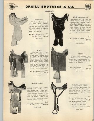 1935 PAPER AD 4 PG Texas Stock Mosby Planters ' Special Buena Vista Saddles 3