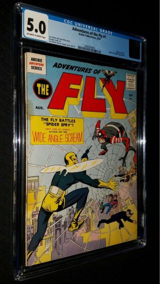 Adventures Of The Fly 1 - Key - Cgc 5.  0 (ow - W)