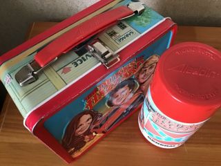 Vintage 1980 Dukes Of Hazzard Lunchbox And Thermos