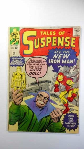 Tales Of Suspense 48 G/vg 3.  0 (marvel 1959 Series) Iron Man Armor By Ditko