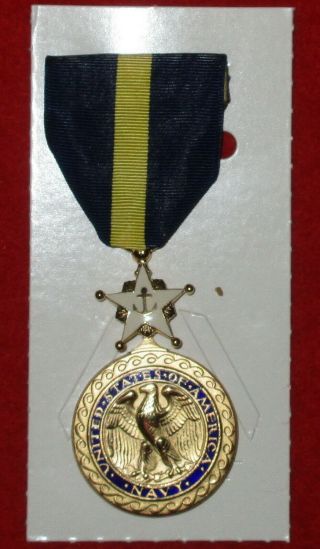 Usn - Distinguished Service Medal Navy - Full Size -