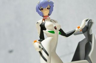 Rei Ayanami Figure Neon Genesis EVANGELION EVA Girl with Chair Japan Anime F/S 3