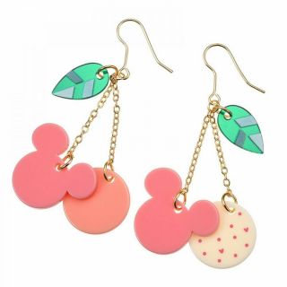 Disney Store Japan Mickey Earrings Cherry Summer Trend From Japan F/s