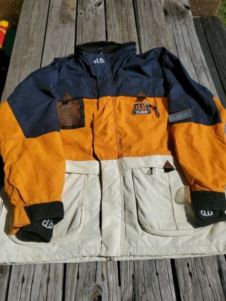 Dub Brand Weathergear Vtg Snowboard Jacket Hooded 90s Streetwear Droors Xl