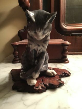 Royal Copenhagen Cat Figurine