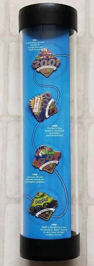 EBAY THE INCREDIBLE JOURNEY 10 YEAR TIME CAPSULE 11 - PIN SET 1985 - 2005 HTF 3