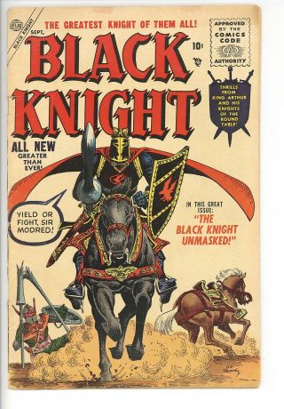 Black Knight 3 (solid) Atlas Comics 1955 Joe Maneely King Arthur (c 27223)