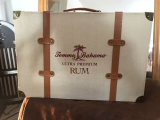 Tommy Bahama Ultra Premium Rum Suitcase,  Vintage Vg,