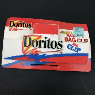 Doritos & Lay’s Jumbo Magnetic Chip Bag Clip A.  Aronson 2001 (J182/S15) 2