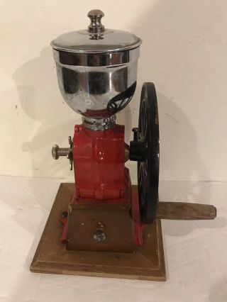 Estate Vintage Cast Iron Coffee Grinder Mill