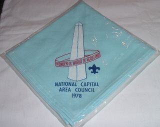Vintage National Capital Area Council (ncac) 1978 Neckerchief