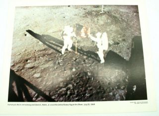 Vintage 1969 Official Nasa Apollo 11 Press Photo 11 X 14 69 - Hc - 685
