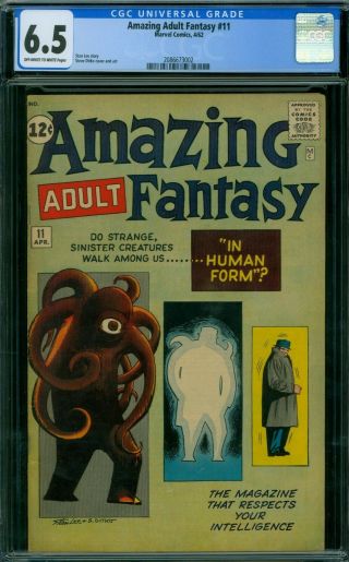 Adult Fantasy 11 Cgc 6.  5 - Ow/w Pages -