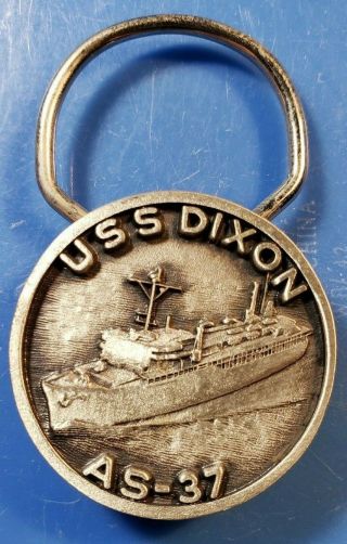 Uss Dixon As 37 Submarine Tender Commissioning Key Fob