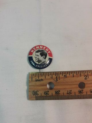 Vintage John Kennedy Jfk For President 1 " Pin Campaign Button A - 2