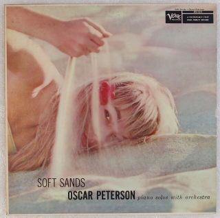 Oscar Peterson: Soft Sands Us Verve Mg V - 2079 Dg Piano Solo Jazz Lp Nm Vinyl