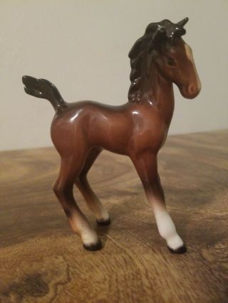 Small Beswick England Brown Foal/horse