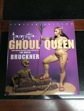 Frank Frazetta’s Ghoul Queen Statue (2002 Oop) Mib On Ebay