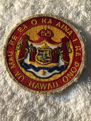 Hawaii Coat Of Arms Patch Motorcycle Jacket/shirt Hawaii