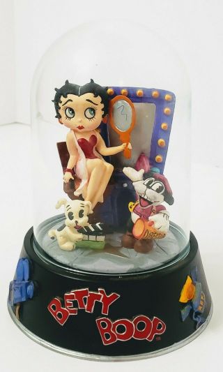 Vintage Betty Boop Hand Painted Limited Edition Dome Figurine " Hollywood Betty "