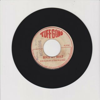 Tuff Gong/ Rock My Boat - Bob Marley & The Wailers (71 Reggae Roots 7 ")