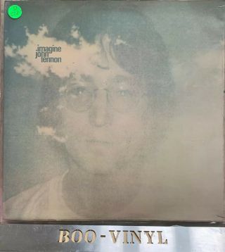 John Lennon Imagine 1971 Vinyl Album Lp Pas 10004 Yex 866 Apple Vg,  Con
