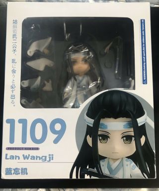 Chinese Anime Mo Dao Zu Shi Lan Wangji Change Face Doll Figure Model Toy11cm