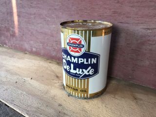 Champlin Deluxe Motor Oil Can - 3