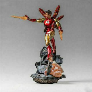 Anime Iron Man Avengers: Endgame Mk85 1/10 Scale Pvc Figure No Box 26cm
